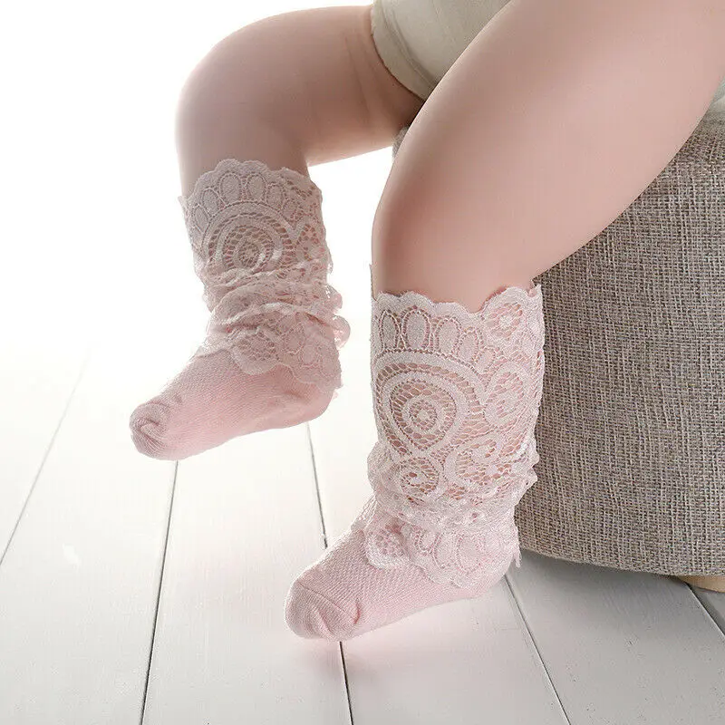 Toddler Baby Girls Lace Ruffle Princess Socks Children Cute Solid Color Knee High Frill Socks for Summer 0-3Y
Toddler Baby Girls Lace Ruffle Princess Socks Children Cute Solid Color Knee High Frill Socks for Summer 0-3Y