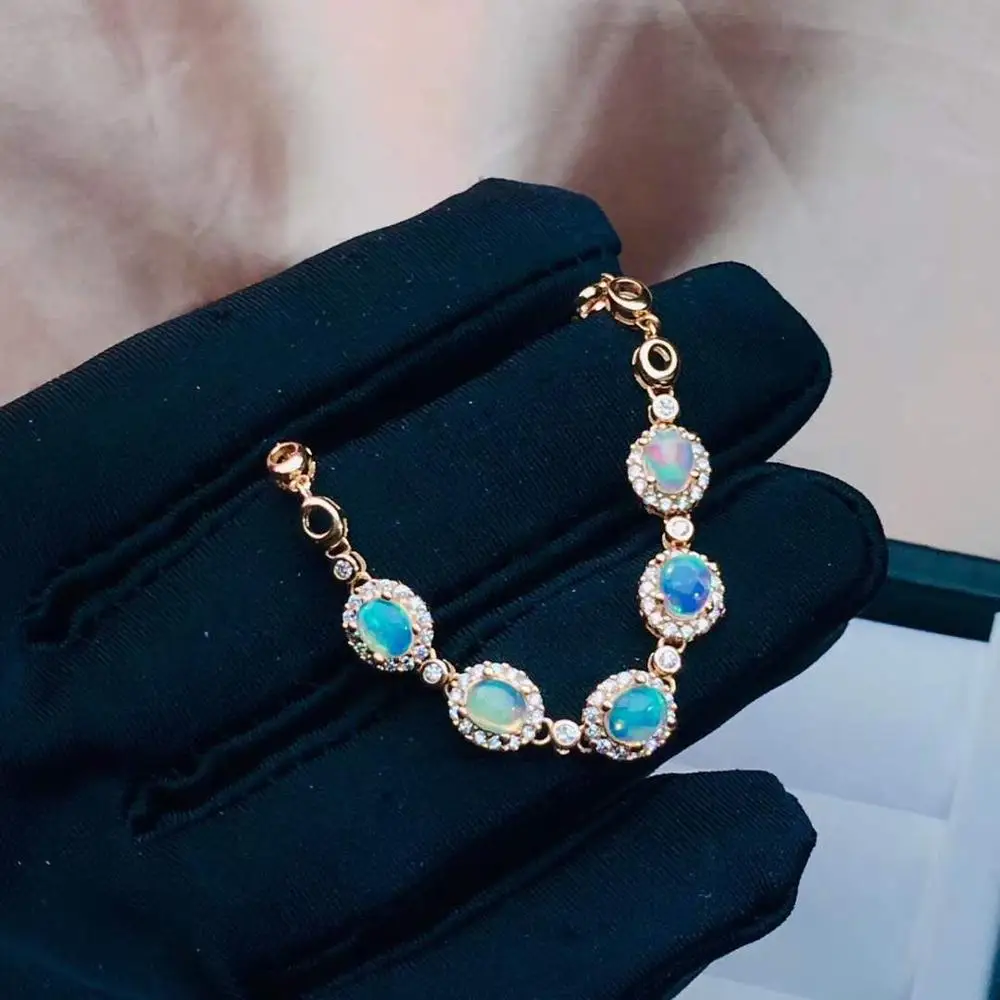 100% Natural And Real Opal bracelet Solid S925 Sterling Silver For Women Colour Gem Stone Rings Fine Jewelry
100% Natural And Real Opal bracelet Solid S925 Sterling Silver For Women Colour Gem Stone Rings Fine Jewelry