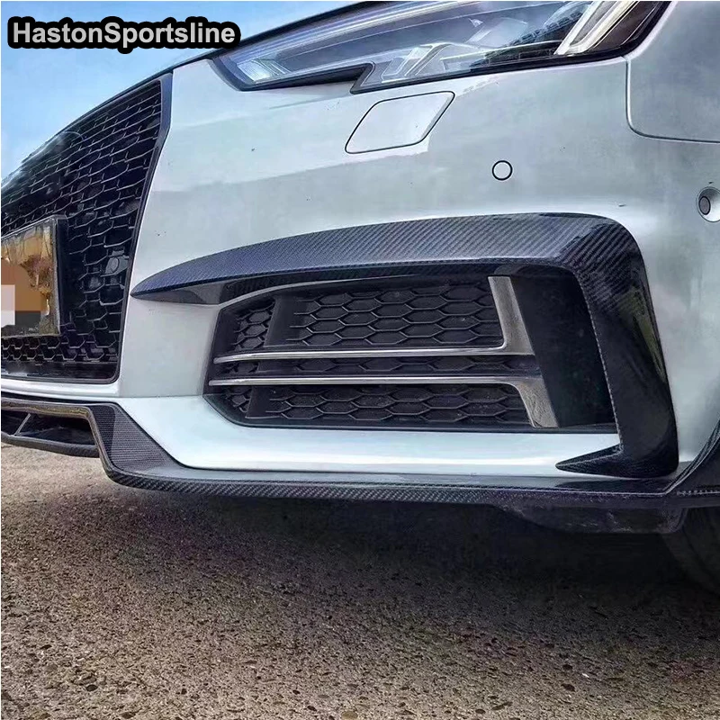 For Audi S4 Sline B9 Modified Carbon Fiber Front Apron Splitter Front Fog Lamp Fin Auto Accessories 2017 2018 2019
For Audi S4 Sline B9 Modified Carbon Fiber Front Apron Splitter Front Fog Lamp Fin Auto Accessories 2017 2018 2019