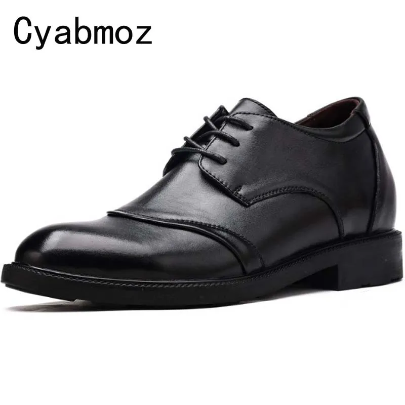 male height increasing 6 cm formal wedding shoes genuine leather shoes business men's work dress shoes for men black oxfords
male height increasing 6 cm formal wedding shoes genuine leather shoes business men's work dress shoes for men black oxfords