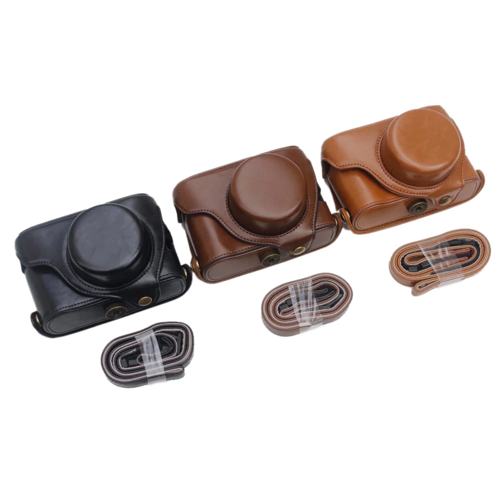 PU Leather Case Protective Cover For Fujifilm Fuji X100 X100S X100T X100F X100V Camera Bag Shoulder Strap
PU Leather Case Protective Cover For Fujifilm Fuji X100 X100S X100T X100F X100V Camera Bag Shoulder Strap