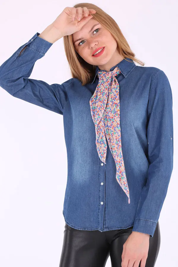 FULARLI JEANS SHIRT 2021 Spring autumn women's shirt blouse street shirt new simple office lady long sleeve blouse
FULARLI JEANS SHIRT 2021 Spring autumn women's shirt blouse street shirt new simple office lady long sleeve blouse