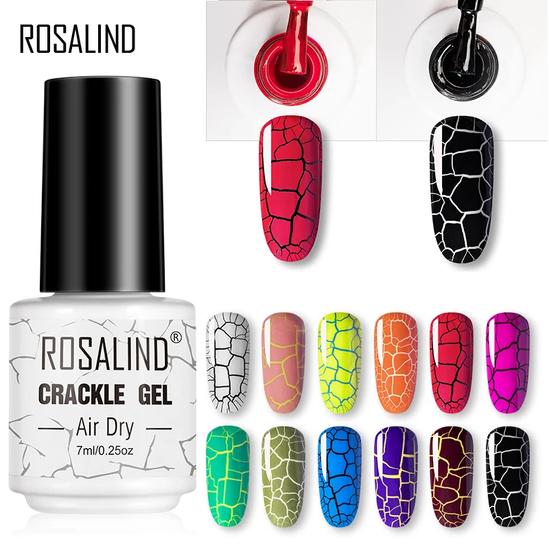 ROSALIND Crack Gel Nail Polish Extension Color Base of Nail Varnish Hybrid Manicure Set for UV Led Semi permanent Base Top Coat
ROSALIND Crack Gel Nail Polish Extension Color Base of Nail Varnish Hybrid Manicure Set for UV Led Semi permanent Base Top Coat