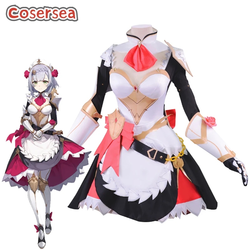 Cosersea Game Genshin Impact Noelle Knight Cosplay Costume For Women Top Headwear Outfit Belt Gloves Halloween Full Set
Cosersea Game Genshin Impact Noelle Knight Cosplay Costume For Women Top Headwear Outfit Belt Gloves Halloween Full Set