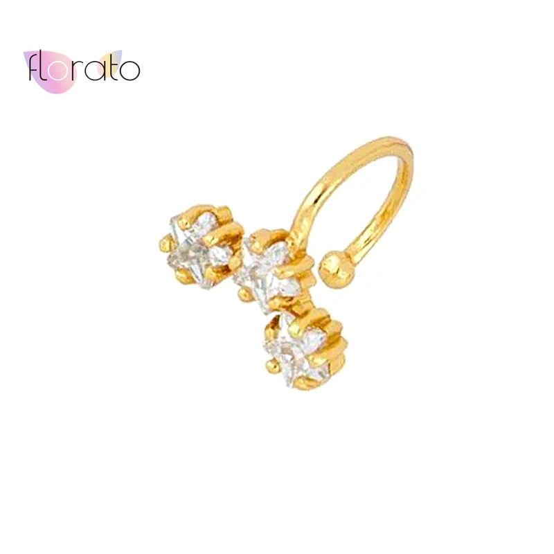 Plated 24K Gold/925 Silver Crystal Five-pointed Star Clip Earring For Women Without Piercing Ear Cuff Jewerly Gift
Plated 24K Gold/925 Silver Crystal Five-pointed Star Clip Earring For Women Without Piercing Ear Cuff Jewerly Gift