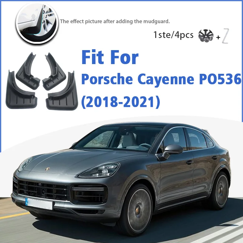 Mudguard For Porsche Cayenne PO536 2018 2019 2020 2021 4pcs Mudflaps Mudguards Car Accessories Splash Guard Fender 3rd 3 Gen
Mudguard For Porsche Cayenne PO536 2018 2019 2020 2021 4pcs Mudflaps Mudguards Car Accessories Splash Guard Fender 3rd 3 Gen