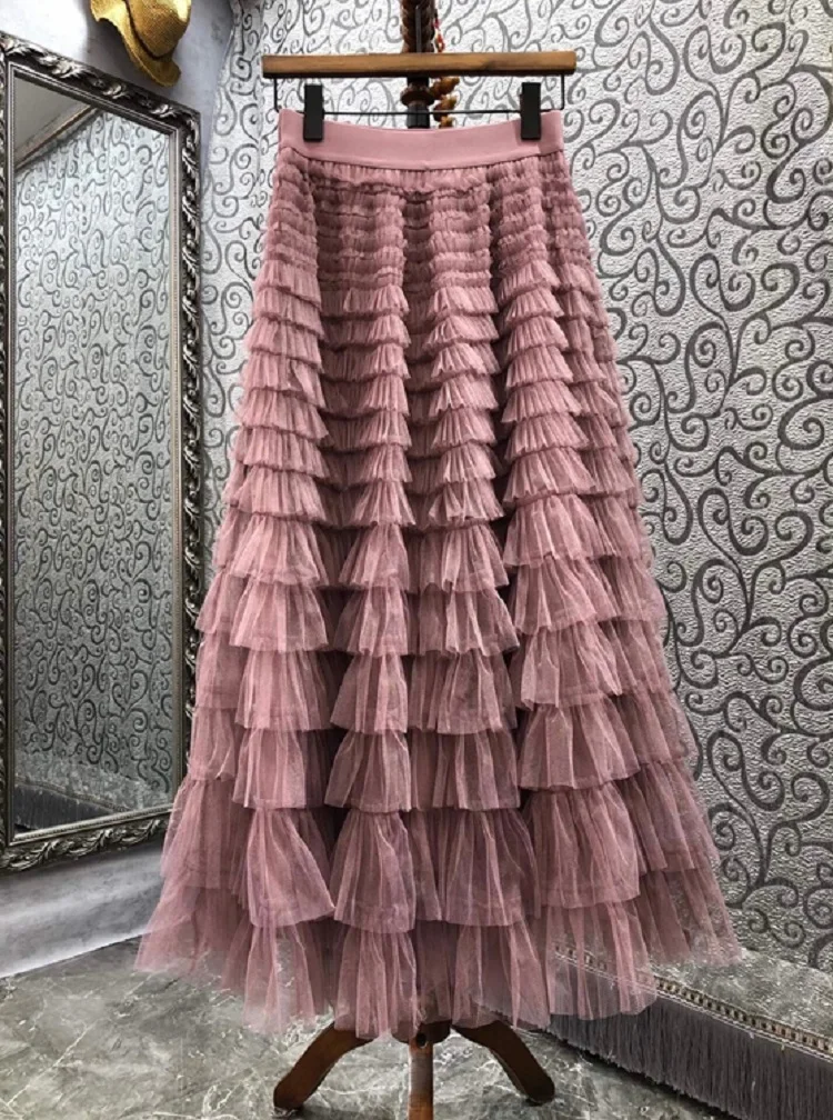 High Quality New Long Skirts 2022 Spring Summer Fashion Party Skirts Women Elastic Waist Cascading Ruffle Long Maxi Skirts
High Quality New Long Skirts 2022 Spring Summer Fashion Party Skirts Women Elastic Waist Cascading Ruffle Long Maxi Skirts