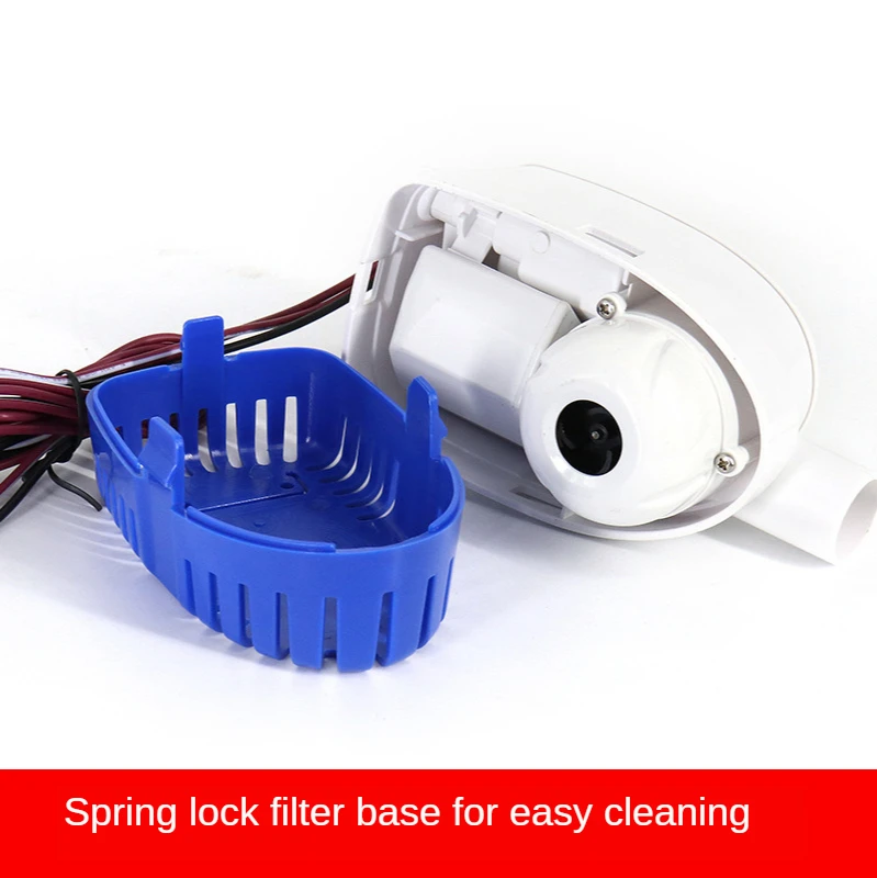 Small water pump boat water pump 12V/24v DC submersible pump yacht speedboat drainage automatic bilge pump
Small water pump boat water pump 12V/24v DC submersible pump yacht speedboat drainage automatic bilge pump