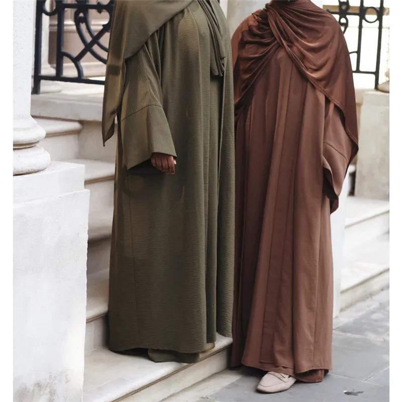 Islamic Abayas Matching Set Women Muslim Dubai Arabic Modest Outfit Plain Kimono Open Abaya Maxi Sleeveless Dress Eid Mubarak
Islamic Abayas Matching Set Women Muslim Dubai Arabic Modest Outfit Plain Kimono Open Abaya Maxi Sleeveless Dress Eid Mubarak