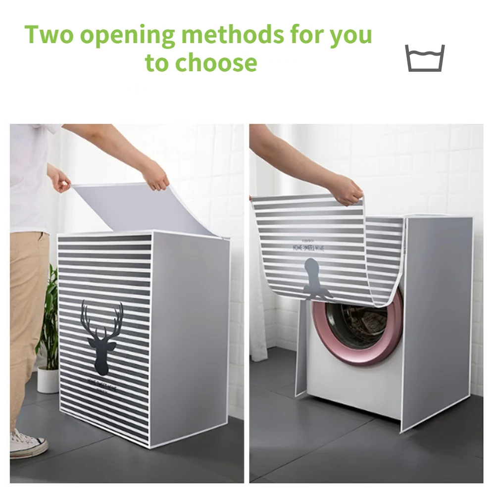 Front loading washing machine cover/top loading of drum washing machine, pulsator washing machine waterproof case dust cover
Front loading washing machine cover/top loading of drum washing machine, pulsator washing machine waterproof case dust cover