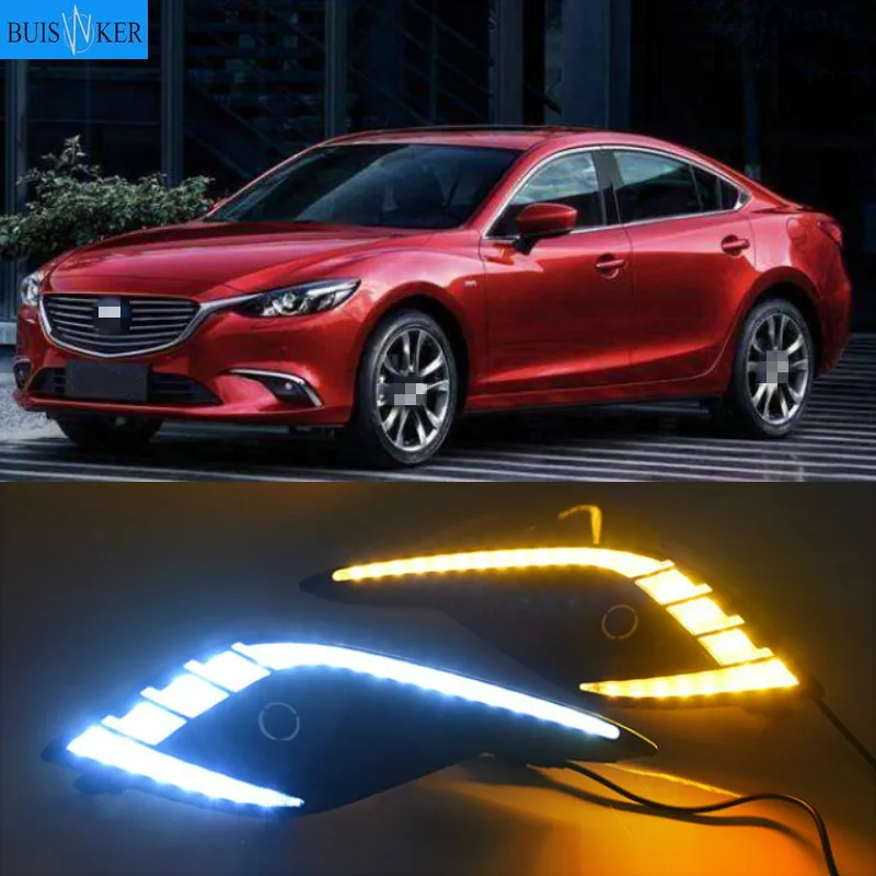 Turn Signal Light and dimming style Relay 12V LED car DRL daytime running light with fog lamp hole for Mazda 6 Atenza 2016-2018
Turn Signal Light and dimming style Relay 12V LED car DRL daytime running light with fog lamp hole for Mazda 6 Atenza 2016-2018
