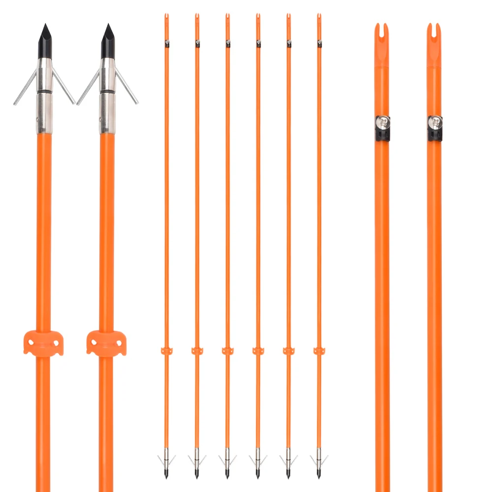 6pcs NIKA ARCHERY Bowfishing Arrows 32" Fish Hunting Solid Fiberglass Shaft for All Bows
6pcs NIKA ARCHERY Bowfishing Arrows 32" Fish Hunting Solid Fiberglass Shaft for All Bows