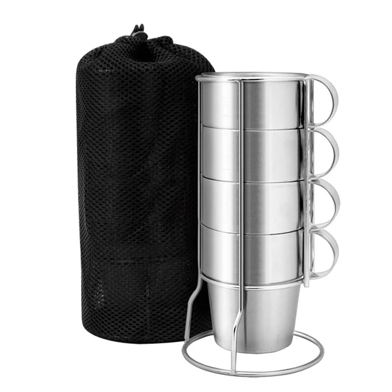 4pcs Outdoor non-magnetic stainless steel Double-decker water Cup picnic insulated anti-ironing coffee beer cups and mugs wine
4pcs Outdoor non-magnetic stainless steel Double-decker water Cup picnic insulated anti-ironing coffee beer cups and mugs wine