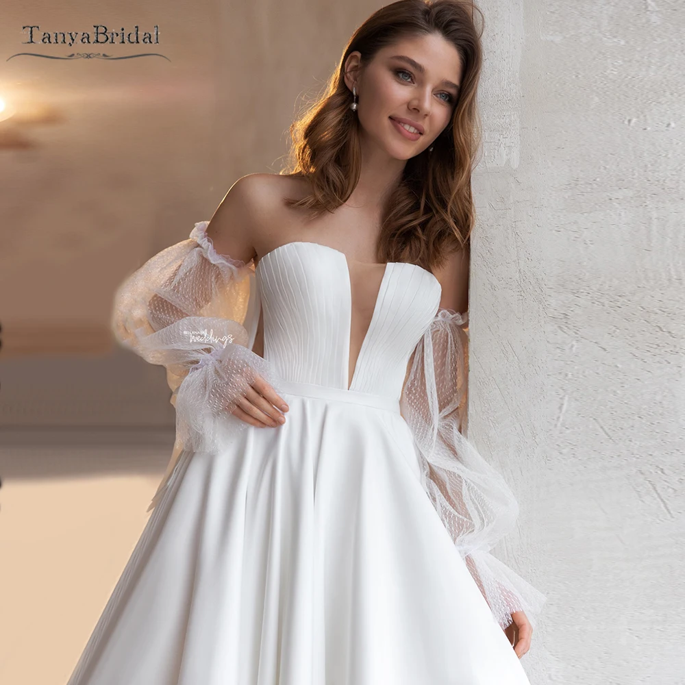 Charming Dot Tulle Wedding Detachable Sleeves With Ribbon Long Fingerless Gloves Chic Boho DG048
Charming Dot Tulle Wedding Detachable Sleeves With Ribbon Long Fingerless Gloves Chic Boho DG048