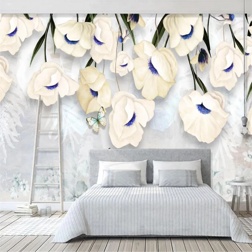 Milofi custom 3D wallpaper mural modern minimalist fresh three-dimensional flower living room bedroom background wall decoration
Milofi custom 3D wallpaper mural modern minimalist fresh three-dimensional flower living room bedroom background wall decoration
