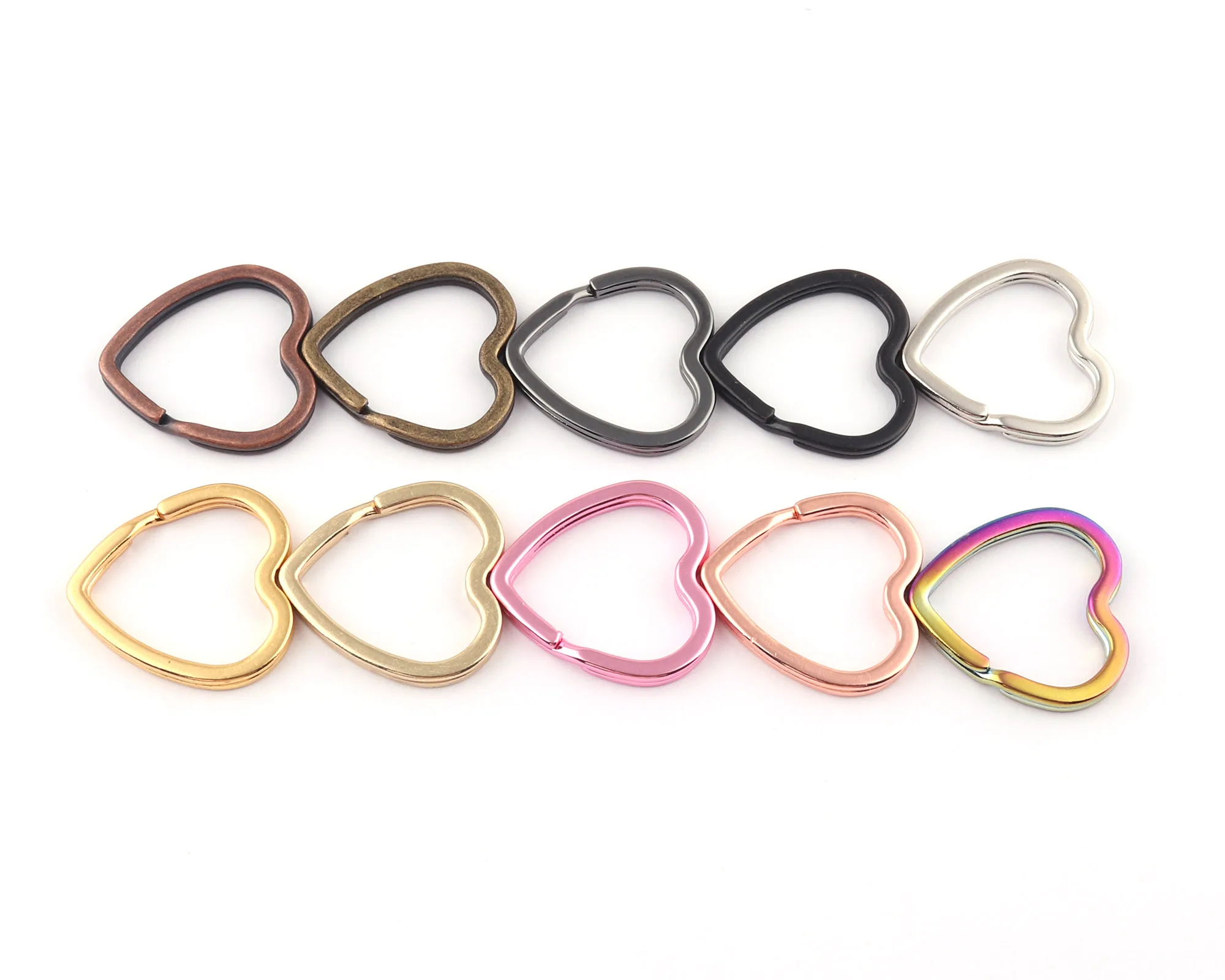 31mm Silver Split Ring Heart Key Chain Ring Charm Flat Split Ring Connectors Chain Base Hardware Purse Making Metal Key Chain
31mm Silver Split Ring Heart Key Chain Ring Charm Flat Split Ring Connectors Chain Base Hardware Purse Making Metal Key Chain