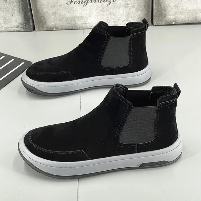 men fashion party banquet wear chelsea boots black tide platform shoes cowboy autumn winter boot cow suede leather ankle botas
men fashion party banquet wear chelsea boots black tide platform shoes cowboy autumn winter boot cow suede leather ankle botas