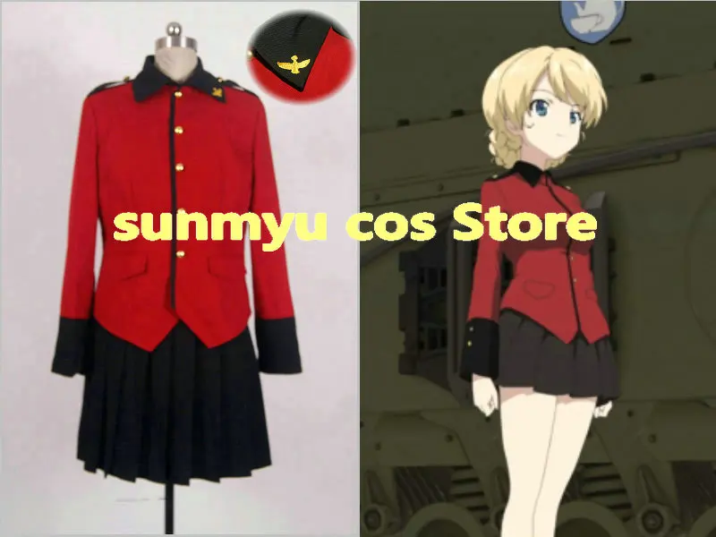 Girls und Panzer Gloriana Jogakuin Girls Unifrom Cosplay Costume,Custom Size Halloween Wholesale
Girls und Panzer Gloriana Jogakuin Girls Unifrom Cosplay Costume,Custom Size Halloween Wholesale