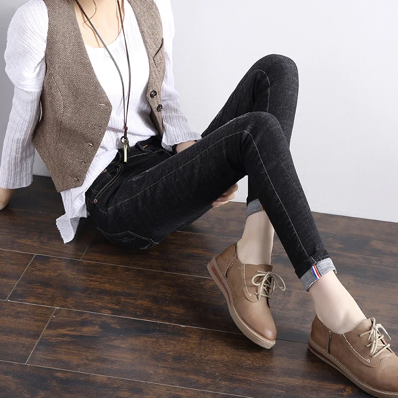 Woman Jeans Pants Black Jeans Women's High Waist Spring And Autumn Stretch Tight Long Skinny Pants Pantalones Vaqueros Mujer
Woman Jeans Pants Black Jeans Women's High Waist Spring And Autumn Stretch Tight Long Skinny Pants Pantalones Vaqueros Mujer