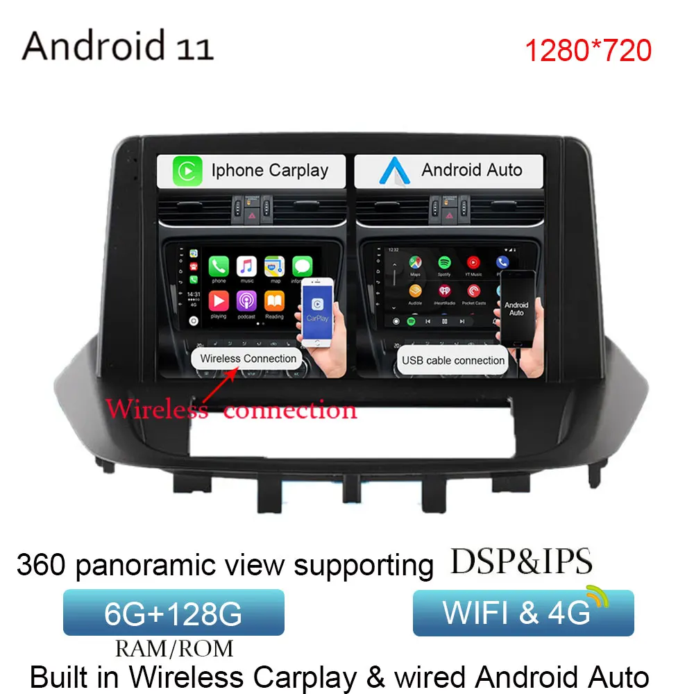 6G 128G For Renault Fluence 2011-2017 Car Android Radio Stereo Multimedia Player GPS Navigation Auto DVD Tape Recorder Head Unit
6G 128G For Renault Fluence 2011-2017 Car Android Radio Stereo Multimedia Player GPS Navigation Auto DVD Tape Recorder Head Unit