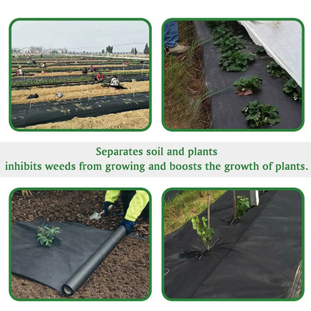 Ground Cover Membrane Weed Control Non-Woven UV Stabilized Weed Barrier Fabric Ideal for use in Garden Flower High Quality
Ground Cover Membrane Weed Control Non-Woven UV Stabilized Weed Barrier Fabric Ideal for use in Garden Flower High Quality