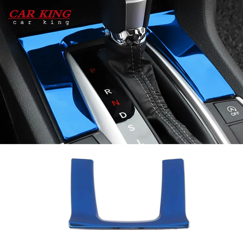 For Honda Civic 10th 2016 2017 2018 2019 Auto Styling Sticker Accessories Stainless Steel Car Gear Shift Knob Panel Frames Strip
For Honda Civic 10th 2016 2017 2018 2019 Auto Styling Sticker Accessories Stainless Steel Car Gear Shift Knob Panel Frames Strip