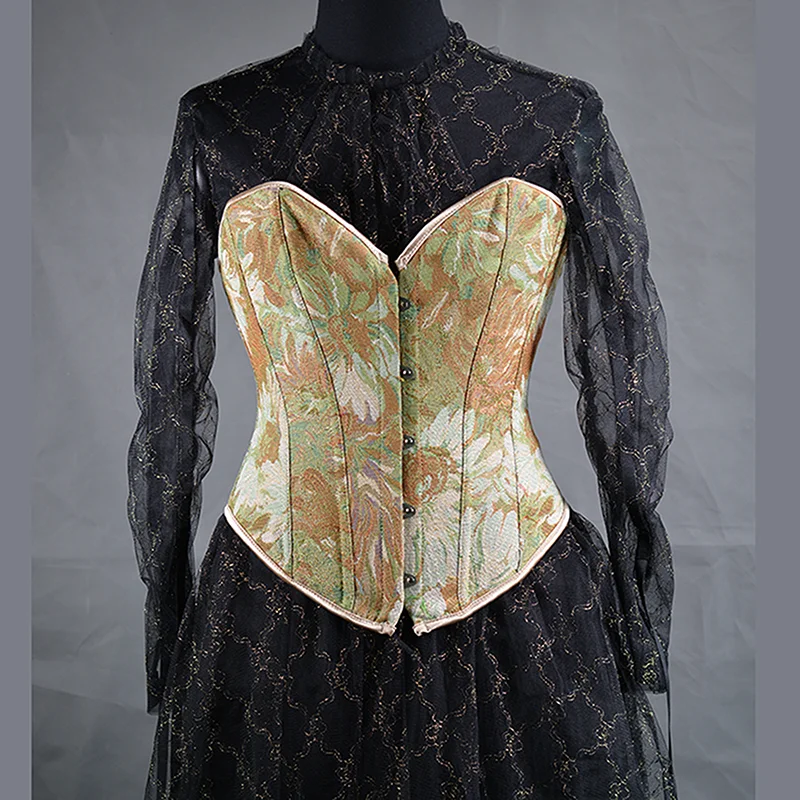 11.8inch Short Fashion Womens Vintage Floral Oil Paiting Overbust Corset Plastic Bones Bustier Top
11.8inch Short Fashion Womens Vintage Floral Oil Paiting Overbust Corset Plastic Bones Bustier Top