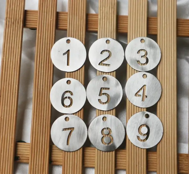 Number Tag Stainless Steel Key Chain Key Ring Keyring Dog Tag Custom 400 pcs/bag SN3870
Number Tag Stainless Steel Key Chain Key Ring Keyring Dog Tag Custom 400 pcs/bag SN3870