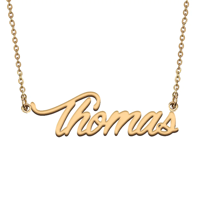 Ожерелье с именем под заказ от Thomas, искусственное колье, персонализированные ювелирные изделия, подарок для женщин, девушек, подруг, рождественский подарок
Ожерелье с именем под заказ от Thomas, искусственное колье, персонализированные ювелирные изделия, подарок для женщин, девушек, подруг, рождественский подарок