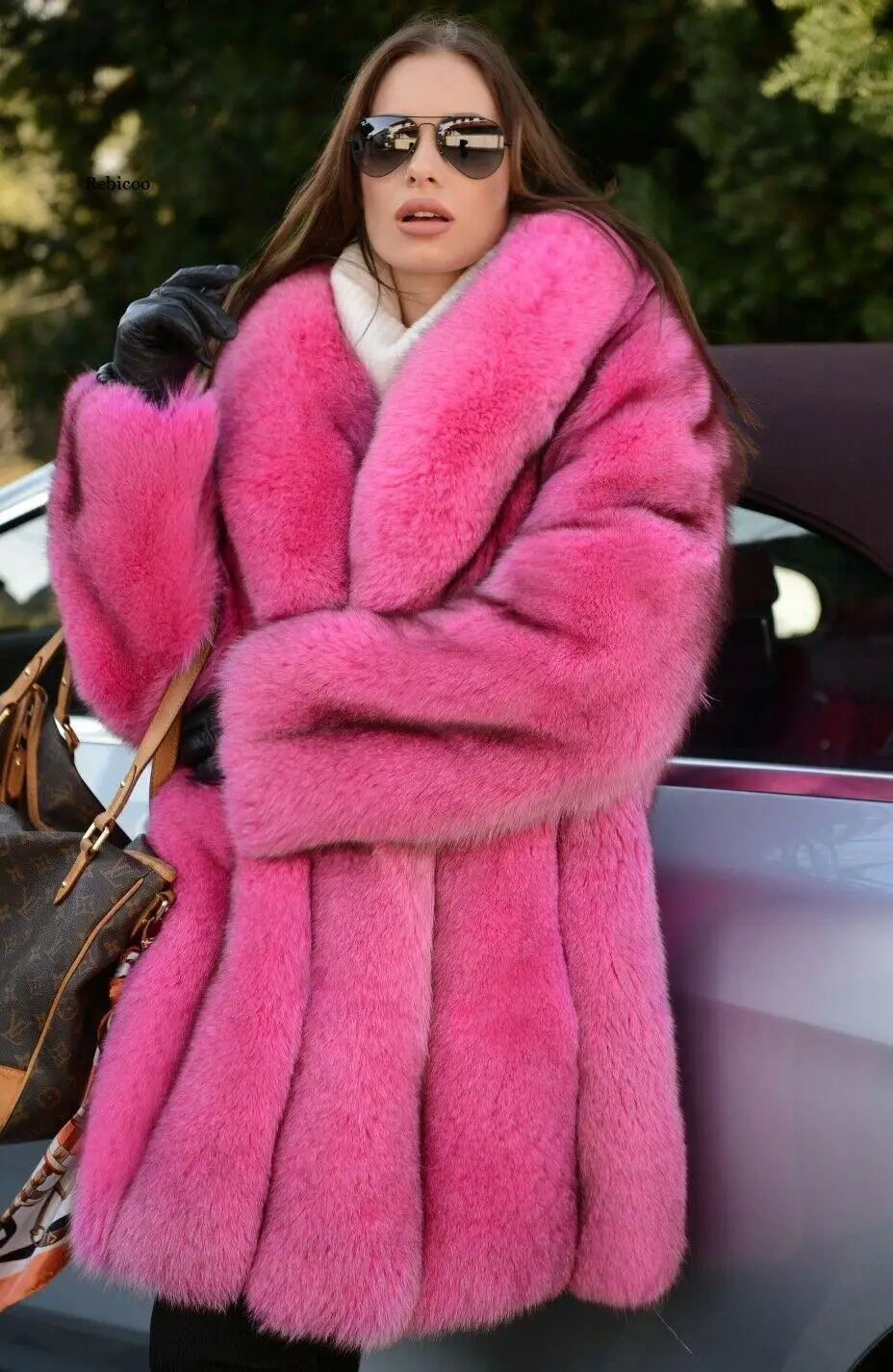 Winter Overcoat Luxury FurWomens Elegant Faux Fur Coat Long Slim Thicken Warm Trendy Warm Outerwear Coat
Winter Overcoat Luxury FurWomens Elegant Faux Fur Coat Long Slim Thicken Warm Trendy Warm Outerwear Coat