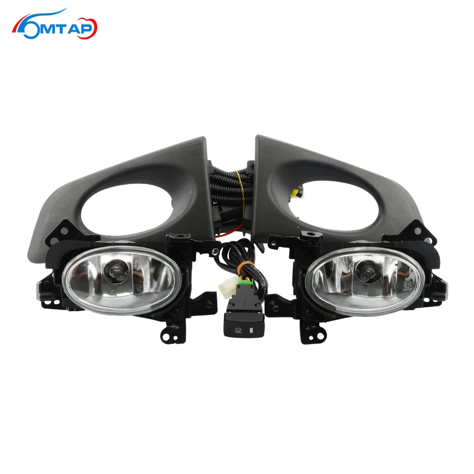 MTAP For Honda Jazz Fit GE6 GE8 2009 2010 2011 Car Front Bumper Fog Light Additional Kit Fog Lamp Upgrade Set With Wires Switch
MTAP For Honda Jazz Fit GE6 GE8 2009 2010 2011 Car Front Bumper Fog Light Additional Kit Fog Lamp Upgrade Set With Wires Switch