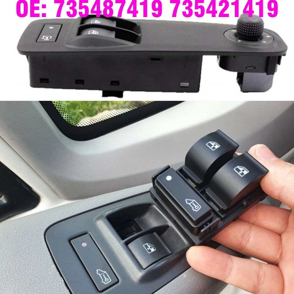 New Electric Power Window Switch For Peugeot Boxer Citroen Relay Fiat Ducato Car accessories 735487419 735421419
New Electric Power Window Switch For Peugeot Boxer Citroen Relay Fiat Ducato Car accessories 735487419 735421419