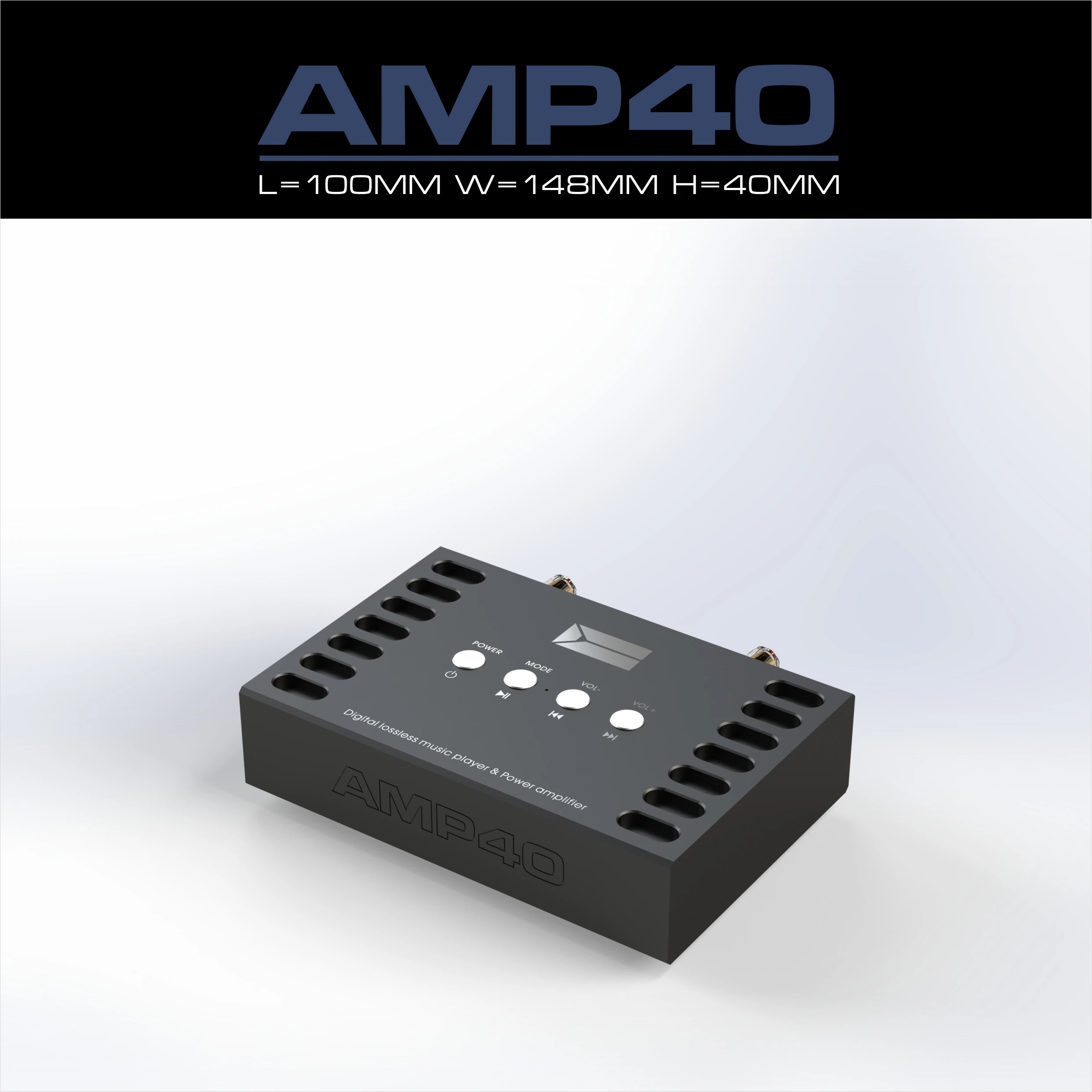 The new AMP40 fever hifi amplifier Bluetooth module Class D digital diy small family of high-power 2 * 60W AC110 / 220V Nob
The new AMP40 fever hifi amplifier Bluetooth module Class D digital diy small family of high-power 2 * 60W AC110 / 220V Nob
