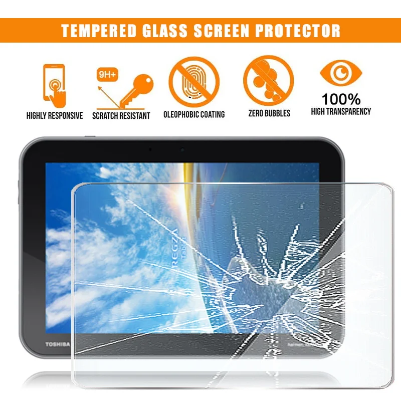 For TOSHIBA Regza AT703 10.1" Tablet Tempered Glass Screen Protector 9H Premium Scratch Resistant HD Clear Film Cover
For TOSHIBA Regza AT703 10.1" Tablet Tempered Glass Screen Protector 9H Premium Scratch Resistant HD Clear Film Cover