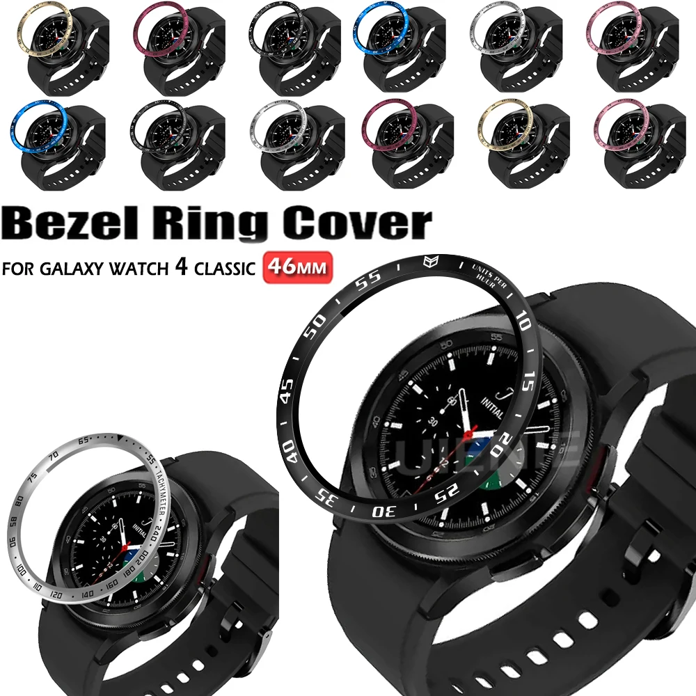 For Samsung Galaxy Watch 4 Classic 46MM 42MM Bezel Ring Cover Stainless Steel Protection Case Smart Watch Protective Frame
For Samsung Galaxy Watch 4 Classic 46MM 42MM Bezel Ring Cover Stainless Steel Protection Case Smart Watch Protective Frame