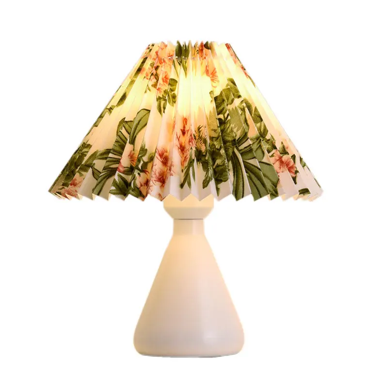 Modern Pleats Fabric Table Lamps Bedroom Bedside Desk Lamp Japanese Led Stand Night Light Fixtures Office Study Home Art Decor
Modern Pleats Fabric Table Lamps Bedroom Bedside Desk Lamp Japanese Led Stand Night Light Fixtures Office Study Home Art Decor
