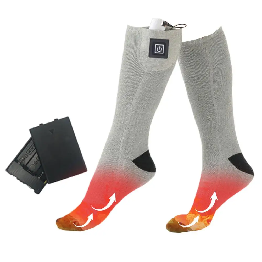 Winter Electric Heating Socks 3 Levels Adjustable Temperature Foot Warmer Battery Box Warm Sock For Cycling Camping Fishing
Winter Electric Heating Socks 3 Levels Adjustable Temperature Foot Warmer Battery Box Warm Sock For Cycling Camping Fishing