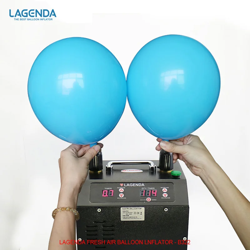 B322 3.0 Electric Air Inflator Multi-function Timer and Counter Electric Balloon Inflator has two start - up functions
B322 3.0 Electric Air Inflator Multi-function Timer and Counter Electric Balloon Inflator has two start - up functions