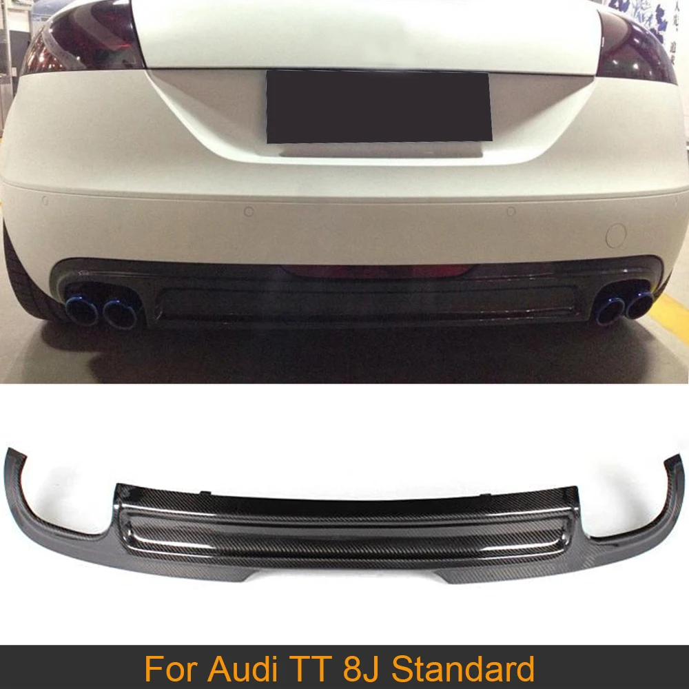 Car Rear Diffuser Bumper Lip for Audi TT 8J Standard 2008 - 2010 Not for US Car Rear Diffuser Spoiler Carbon Fiber / Black PU
Car Rear Diffuser Bumper Lip for Audi TT 8J Standard 2008 - 2010 Not for US Car Rear Diffuser Spoiler Carbon Fiber / Black PU