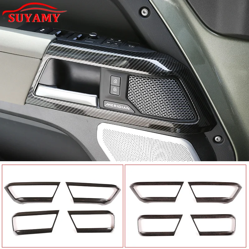 ABS Interior Decoration Modified Patch Car Door Inner Handle Decorative Frame For Land Rover Defender 20-2022 90 110 Accessories
ABS Interior Decoration Modified Patch Car Door Inner Handle Decorative Frame For Land Rover Defender 20-2022 90 110 Accessories