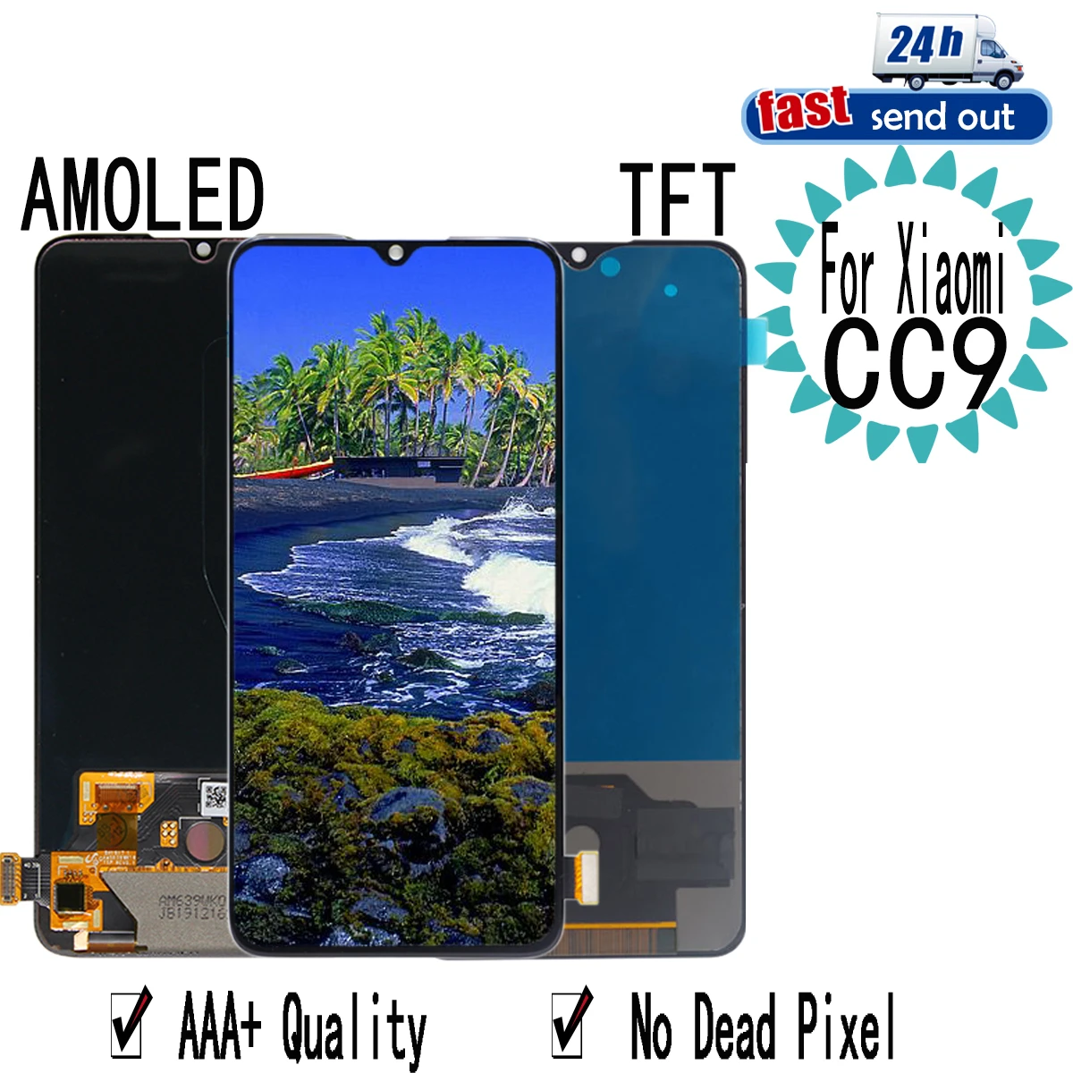 ЖК-дисплей 6,39 дюйма CC9 AMOLED для Xiaomi Mi 9 Lite, сенсорный экран с дигитайзером в сборе, Замена для Xiaomi CC9
ЖК-дисплей 6,39 дюйма CC9 AMOLED для Xiaomi Mi 9 Lite, сенсорный экран с дигитайзером в сборе, Замена для Xiaomi CC9