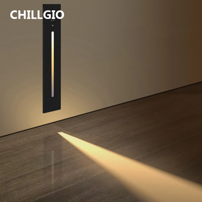 CHILLGIO Recessed Led Stairs Sensor Lights Step Aluminum Hallway Staircase Footlights IP65 Waterproof Indoor Night Corner Lamps
CHILLGIO Recessed Led Stairs Sensor Lights Step Aluminum Hallway Staircase Footlights IP65 Waterproof Indoor Night Corner Lamps