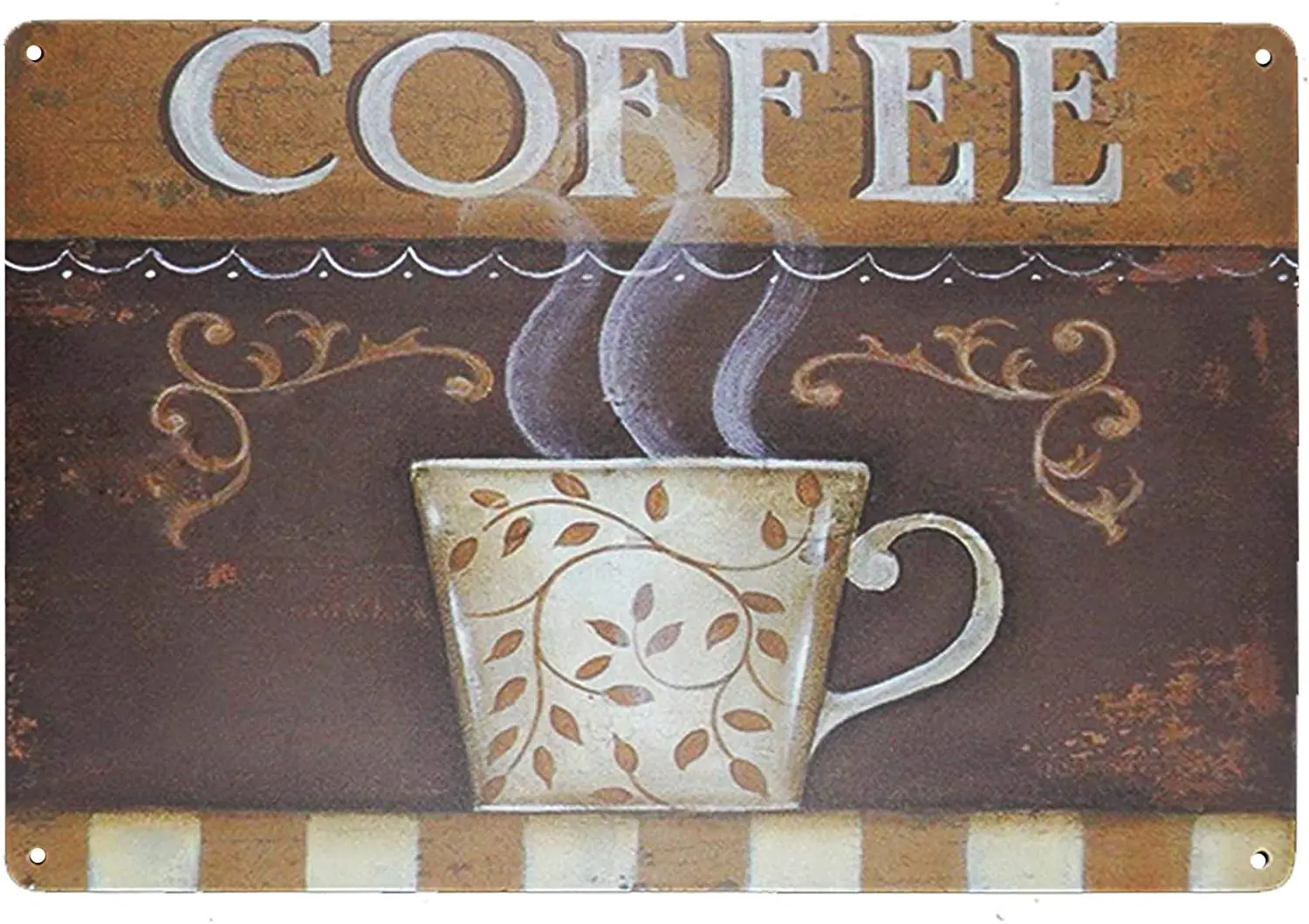 TISOSO Coffee Wall Decor Retro Vintage Metal Tin Signs Home Bar Counter Shop Decorations Coffee Sign Gift Series for Kitchen
TISOSO Coffee Wall Decor Retro Vintage Metal Tin Signs Home Bar Counter Shop Decorations Coffee Sign Gift Series for Kitchen