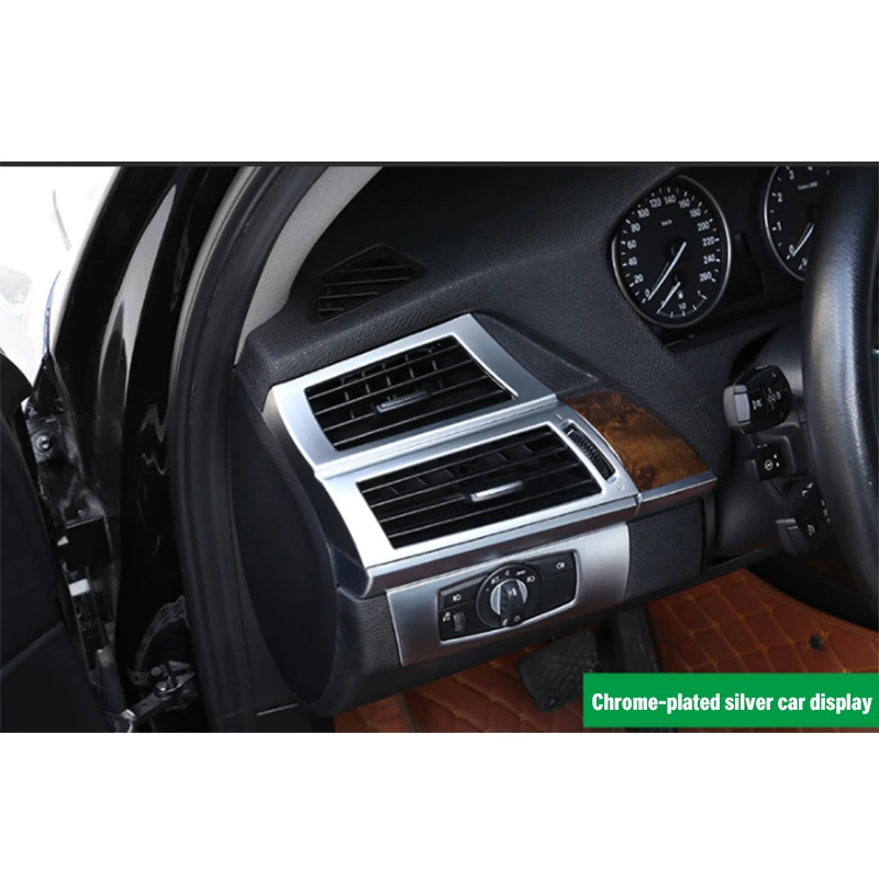 Для BMW X5 E70 X6 E71 E72 2008-2013 ABS Хромированная Боковая Рама для воздуховыпускного отверстия 2 шт.
Для BMW X5 E70 X6 E71 E72 2008-2013 ABS Хромированная Боковая Рама для воздуховыпускного отверстия 2 шт.