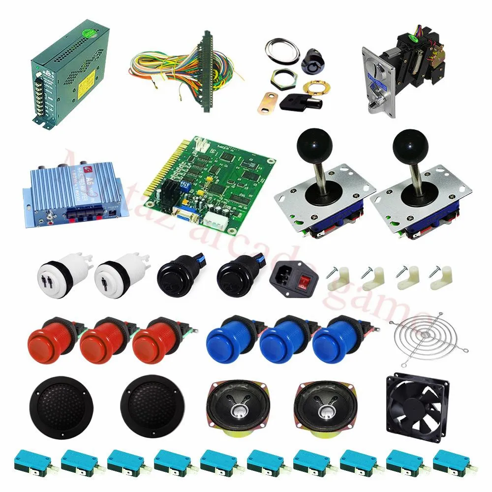 Classic 60 In 1 DIY Arcade Kits Parts for Arcade Game Machine Arcade Parts with happ style push button and zippyy joystick
Classic 60 In 1 DIY Arcade Kits Parts for Arcade Game Machine Arcade Parts with happ style push button and zippyy joystick
