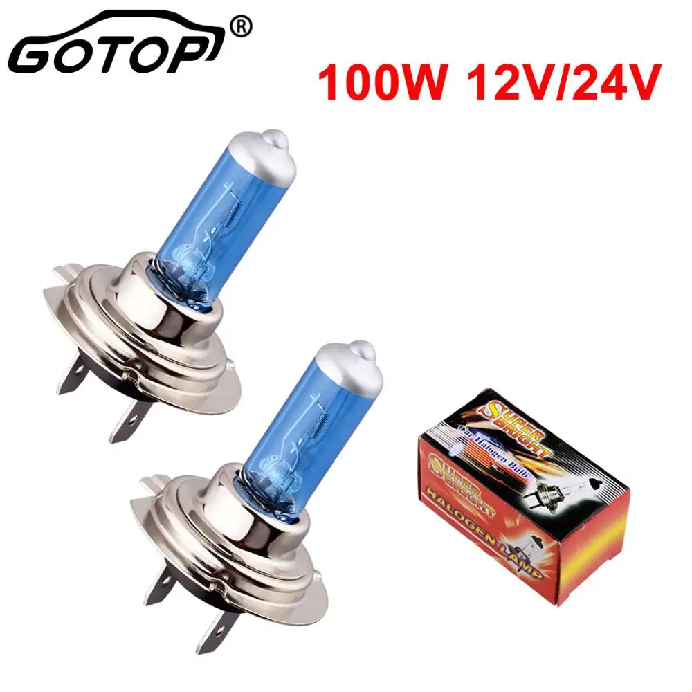 2pcs H7 Halogen Led Bulb Super White 100W 12V 24V Car HeadLight Bulb Auto Lamp Fog Lights Car Styling Motorcycle Light Lamp
2pcs H7 Halogen Led Bulb Super White 100W 12V 24V Car HeadLight Bulb Auto Lamp Fog Lights Car Styling Motorcycle Light Lamp