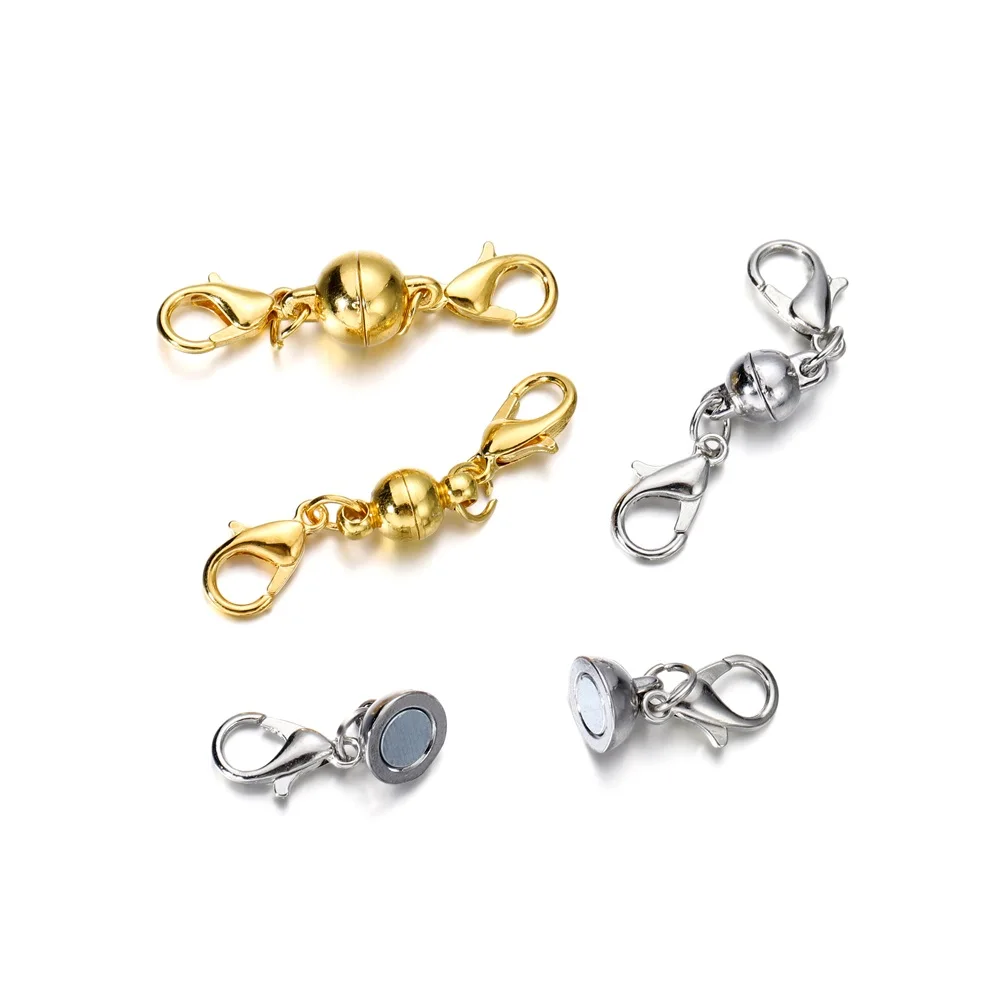 5pcs/lot Gold Copper Magnetic Clasp Lobster Clasp Combination Leather Bracelets Necklace For DIY Jewelry Making Supplies
5pcs/lot Gold Copper Magnetic Clasp Lobster Clasp Combination Leather Bracelets Necklace For DIY Jewelry Making Supplies