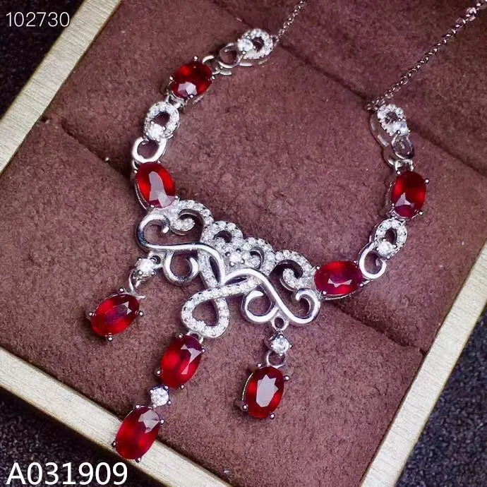 KJJEAXCMY boutique jewelry 925 sterling silver inlaid Natural ruby gemstone female necklace pendant support detection fashion
KJJEAXCMY boutique jewelry 925 sterling silver inlaid Natural ruby gemstone female necklace pendant support detection fashion