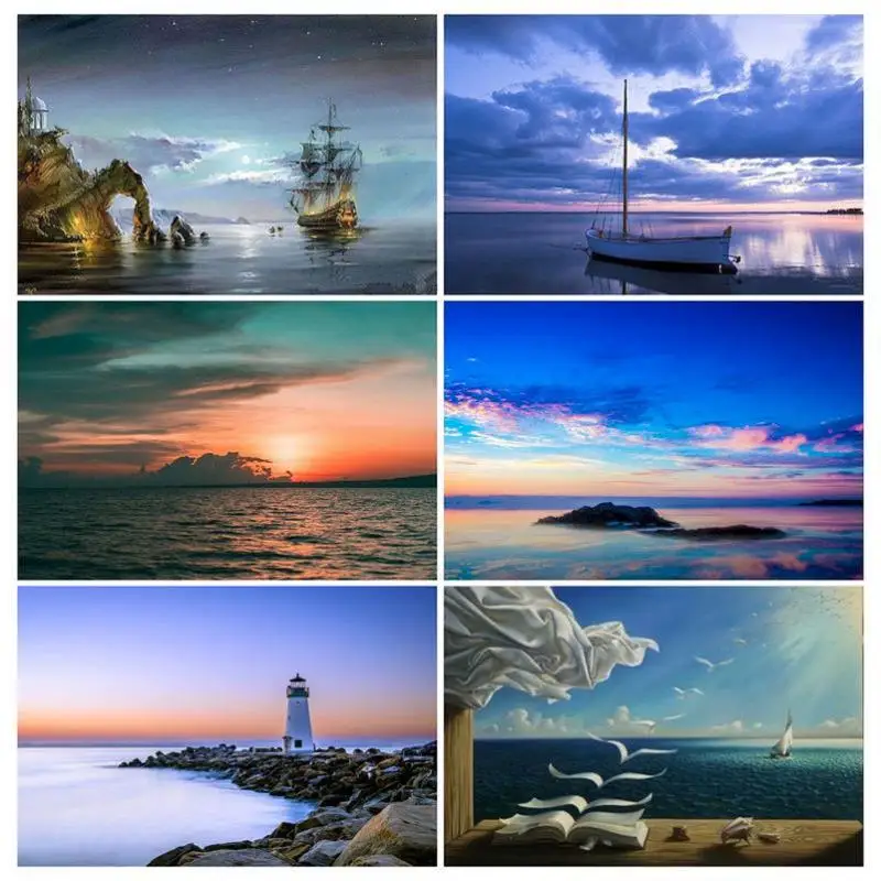 Seascape Lighthouse Boat Landscape Book Canvas Painting Posters and Prints Canvas Wall Art Paintings for Living Room Wall Decor
Seascape Lighthouse Boat Landscape Book Canvas Painting Posters and Prints Canvas Wall Art Paintings for Living Room Wall Decor