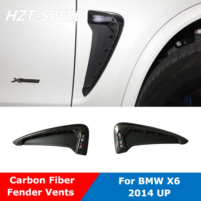 2 PCS Carbon Fiber Car Decorative Fender Side Air Vents Sticker For BMW X5 F15 X6 F16 2014 Up
2 PCS Carbon Fiber Car Decorative Fender Side Air Vents Sticker For BMW X5 F15 X6 F16 2014 Up